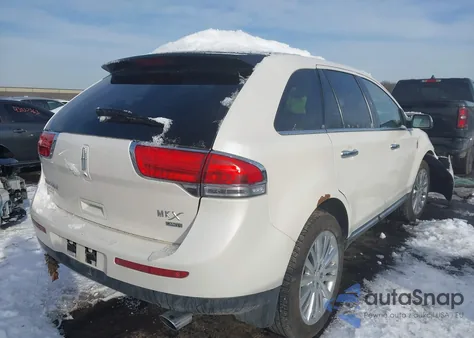 2011 Lincoln Mkx из США, поврежденный, VIN 2LMDJ8JK7BBJ30646